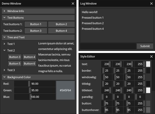 C Ui Libraries Memdump